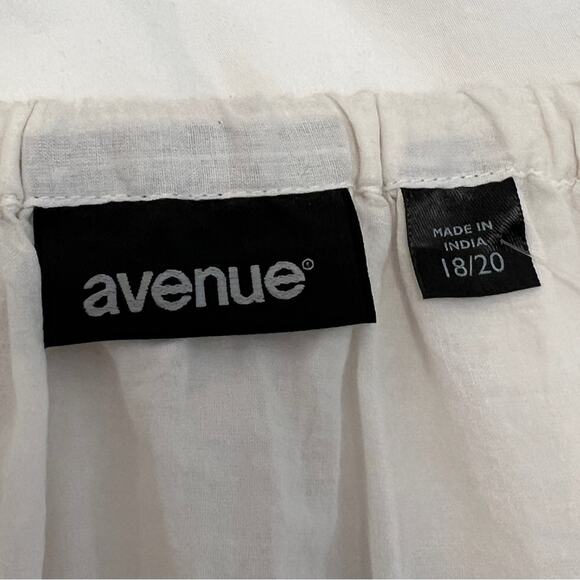 AVENUE black white silver sequin Maxi skirt SZ 18/20 NWT - Picture 12 of 15